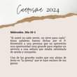 Puede ser una imagen de texto que dice 'Cuaresina 2024 Miércoles. Día 15-1 