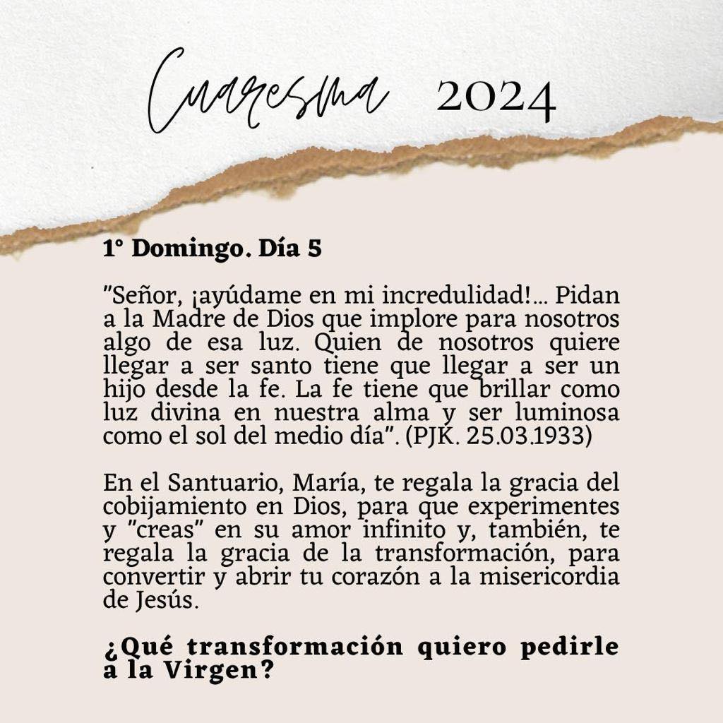 Camino al Calvario día 5