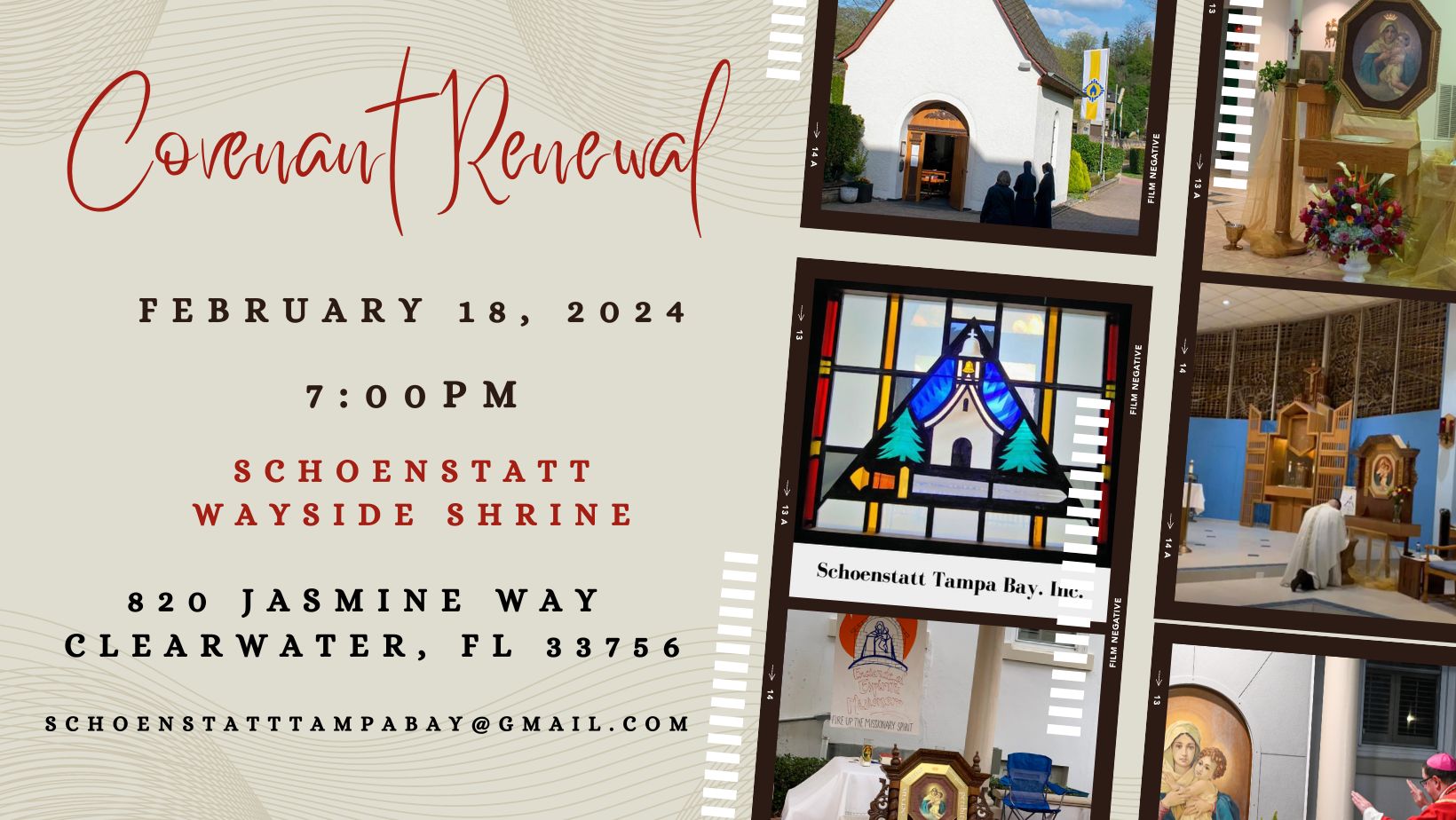 Covenant Renewal - Renovacion de la Alianza.