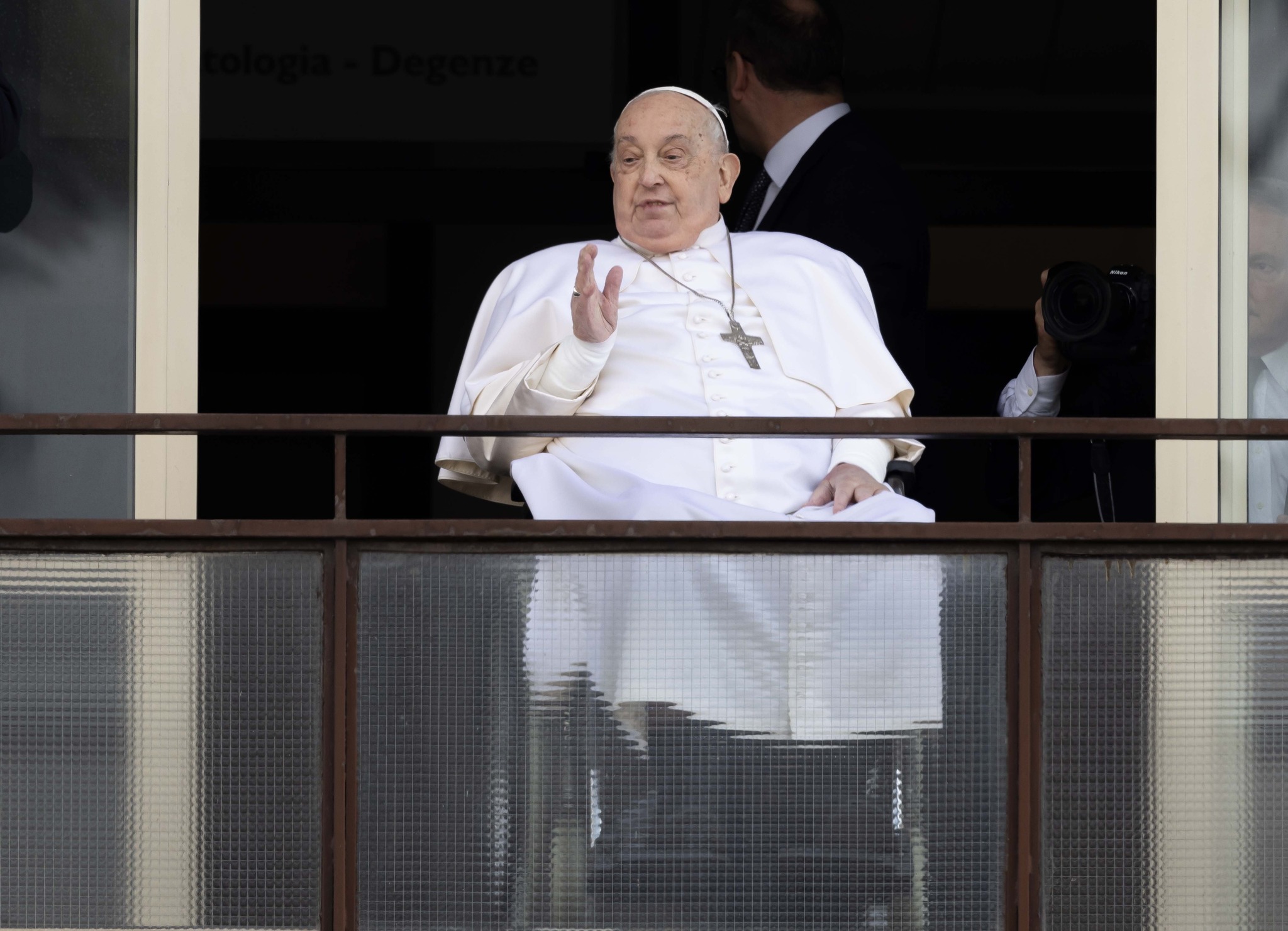 We rejoice at the news that Pope Francis has been discharged from the hospital a