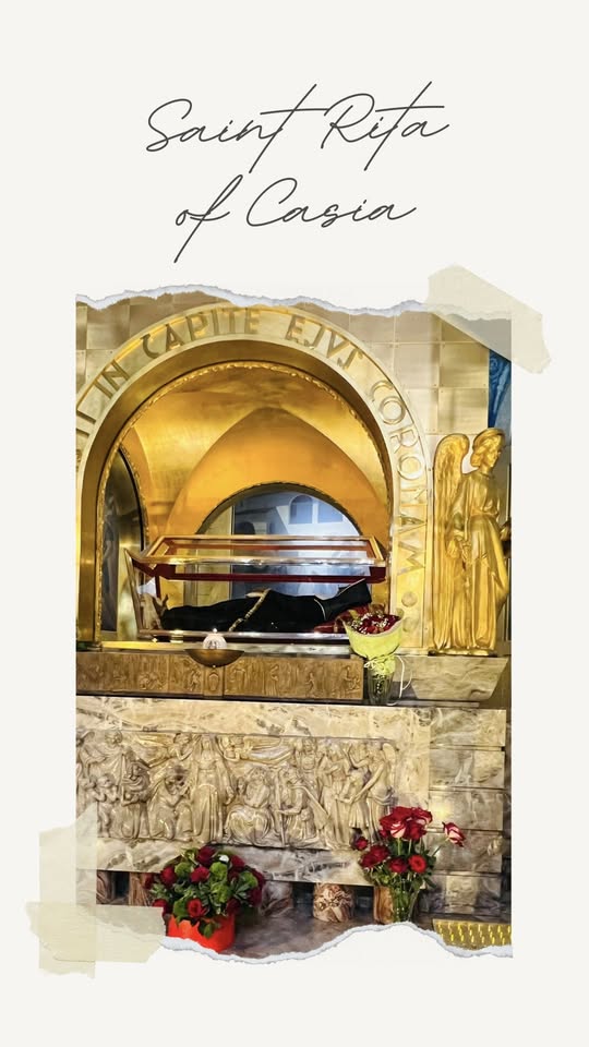 Mass - Fr. Carlos pilgrimage to the Basilica of St. Rita of Cascia in Italy