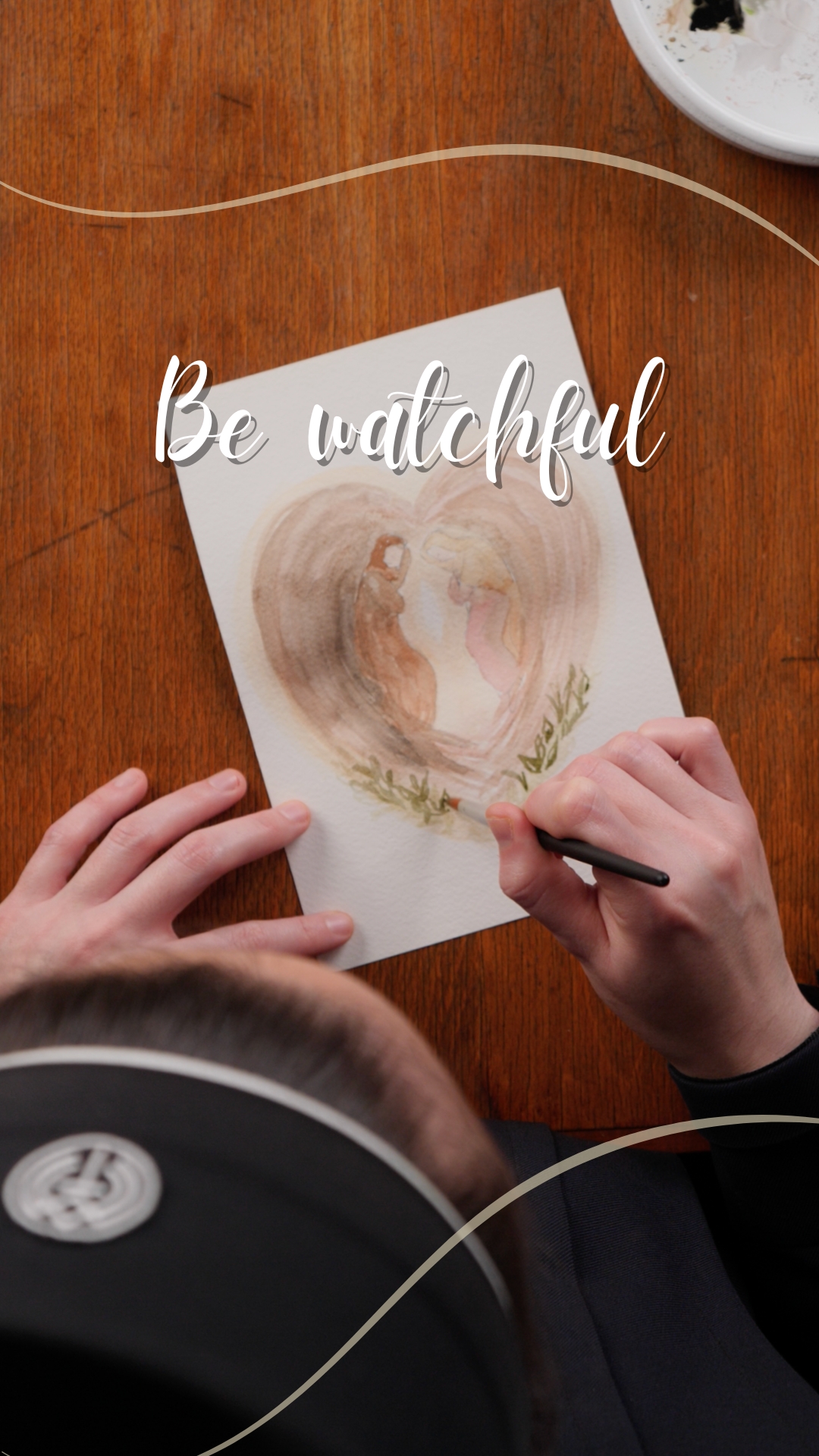 1st Sunday of Advent - Being Watchful in Hope n"Be watchful."nIn the midst o