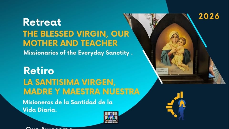 Bilingual Homily - 𝐋𝐚 Stma 𝐕𝐢𝐫𝐠𝐞𝐧, 𝐌𝐚𝐝𝐫𝐞 𝐲 𝐌𝐚𝐞𝐬𝐭𝐫𝐚 𝐧𝐮𝐞𝐬𝐭𝐫𝐚. 𝐓𝐡𝐞 𝐁𝐥𝐞𝐬𝐬𝐞𝐝 𝐕𝐢𝐫𝐠𝐢𝐧,