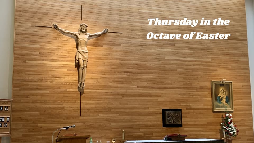 Homily - Thursday in the Octave of Easter