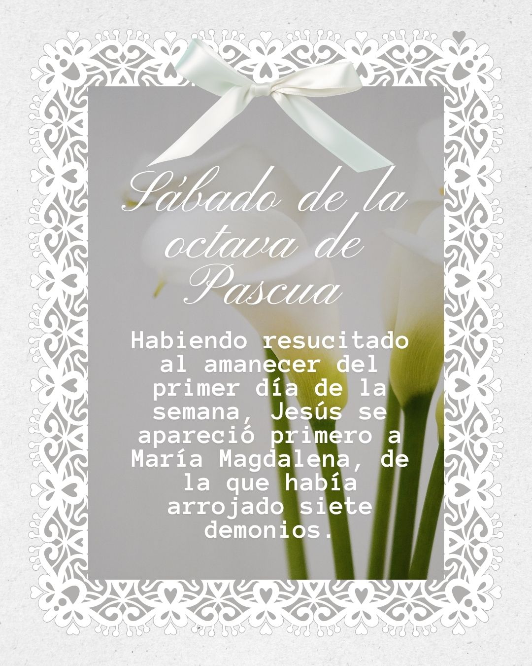 Saturday in the Octave of Easter