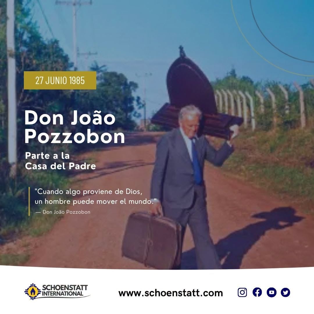 ES: Hoy hace 41 años, el 27 de junio de 1985, Don João Pozzobon partió a la Casa