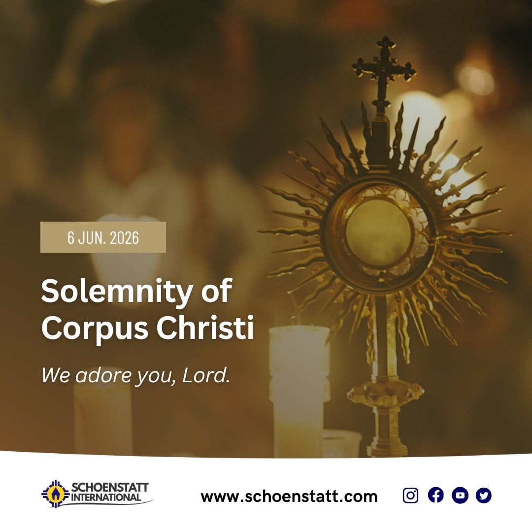ES: Hoy, la Iglesia celebra la fiesta de Corpus Christi. De manera especial, cel