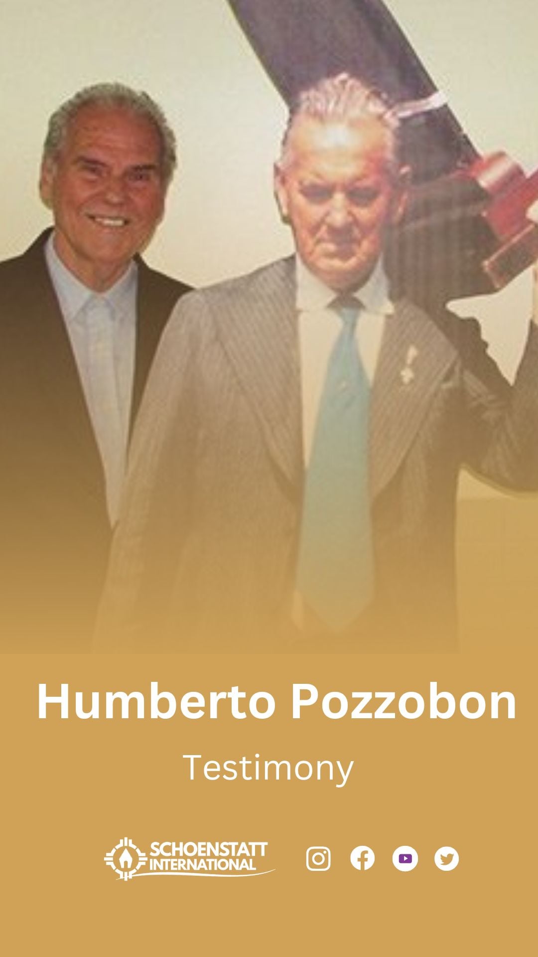 ES: Humberto Pozzobon nos habla de su padre, el Venerable Don João Pozzobon.