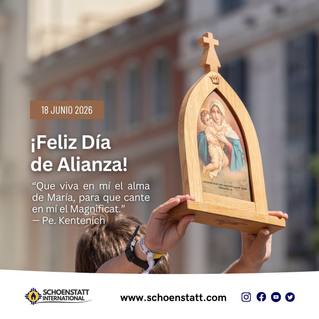 ES: ¡Feliz Día de la Alianza! Hoy renovamos el mismo sí que María dijo primero,