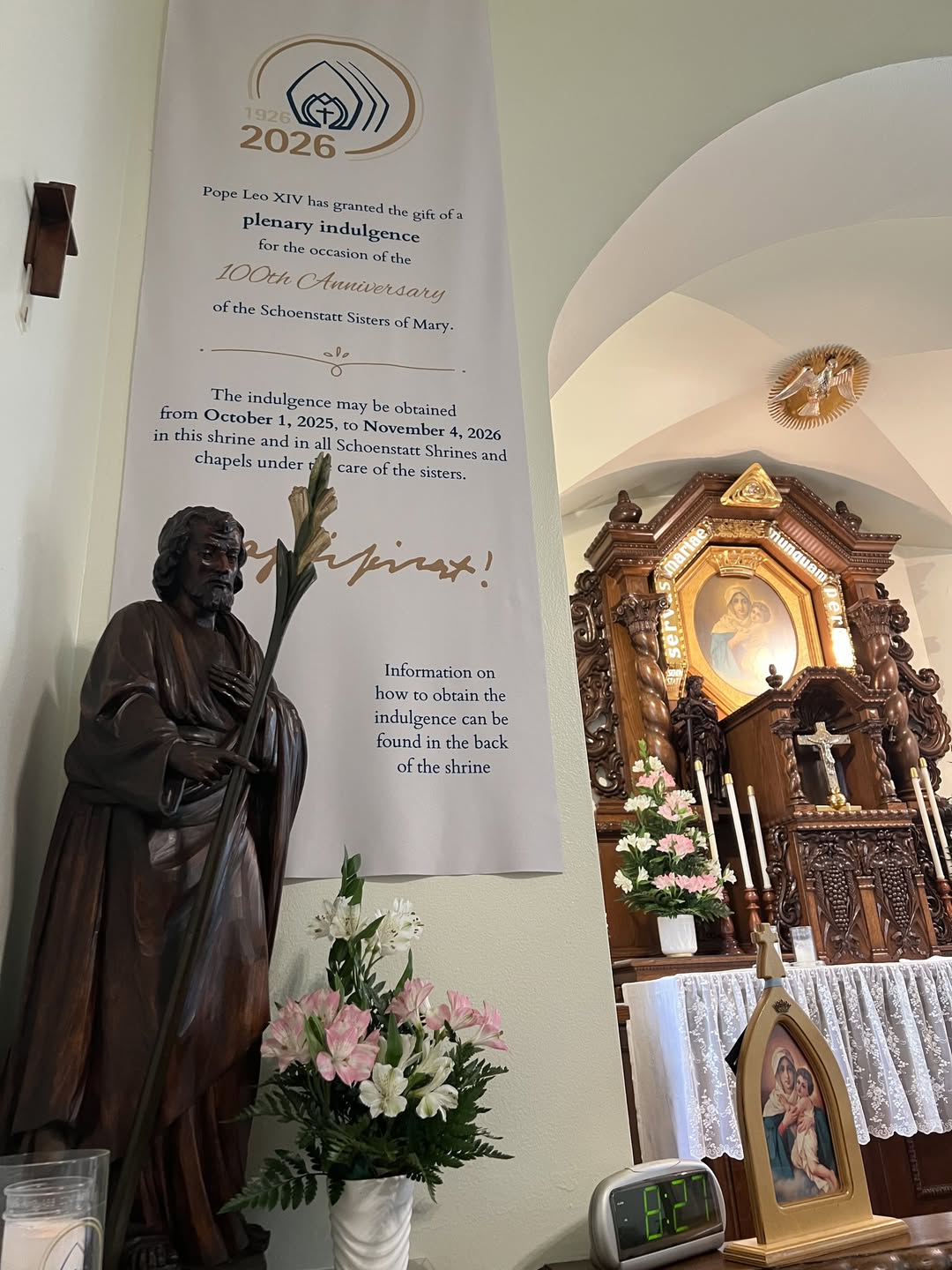 The Schoenstatt Sisters of Mary invite you to celebrate with them throughout the