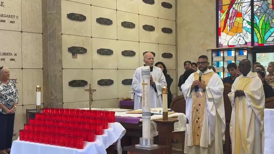 Holy Mass.