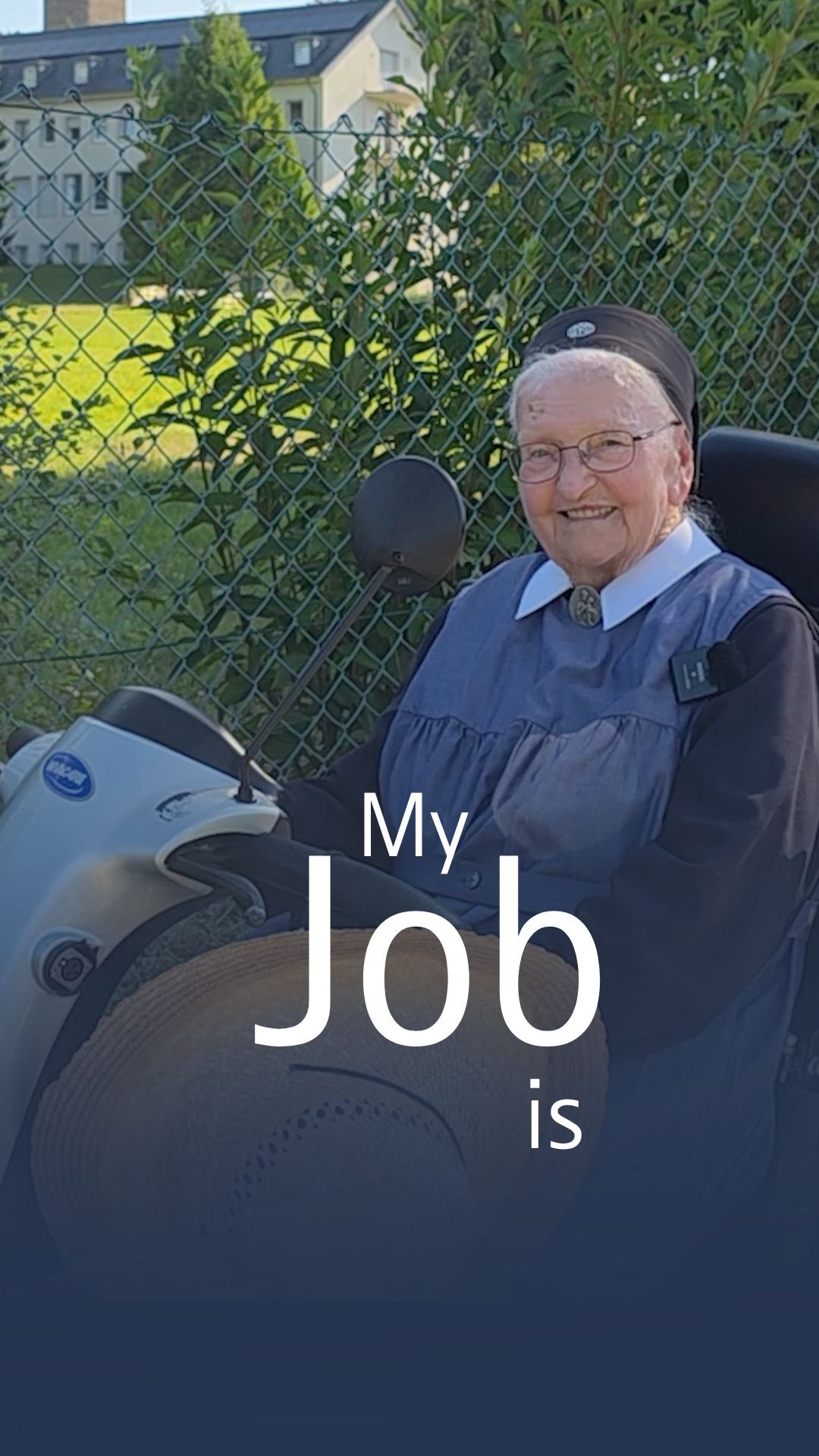 My name is Sister M. Kleta, and I have been here on Mount Schönstatt since 1960.