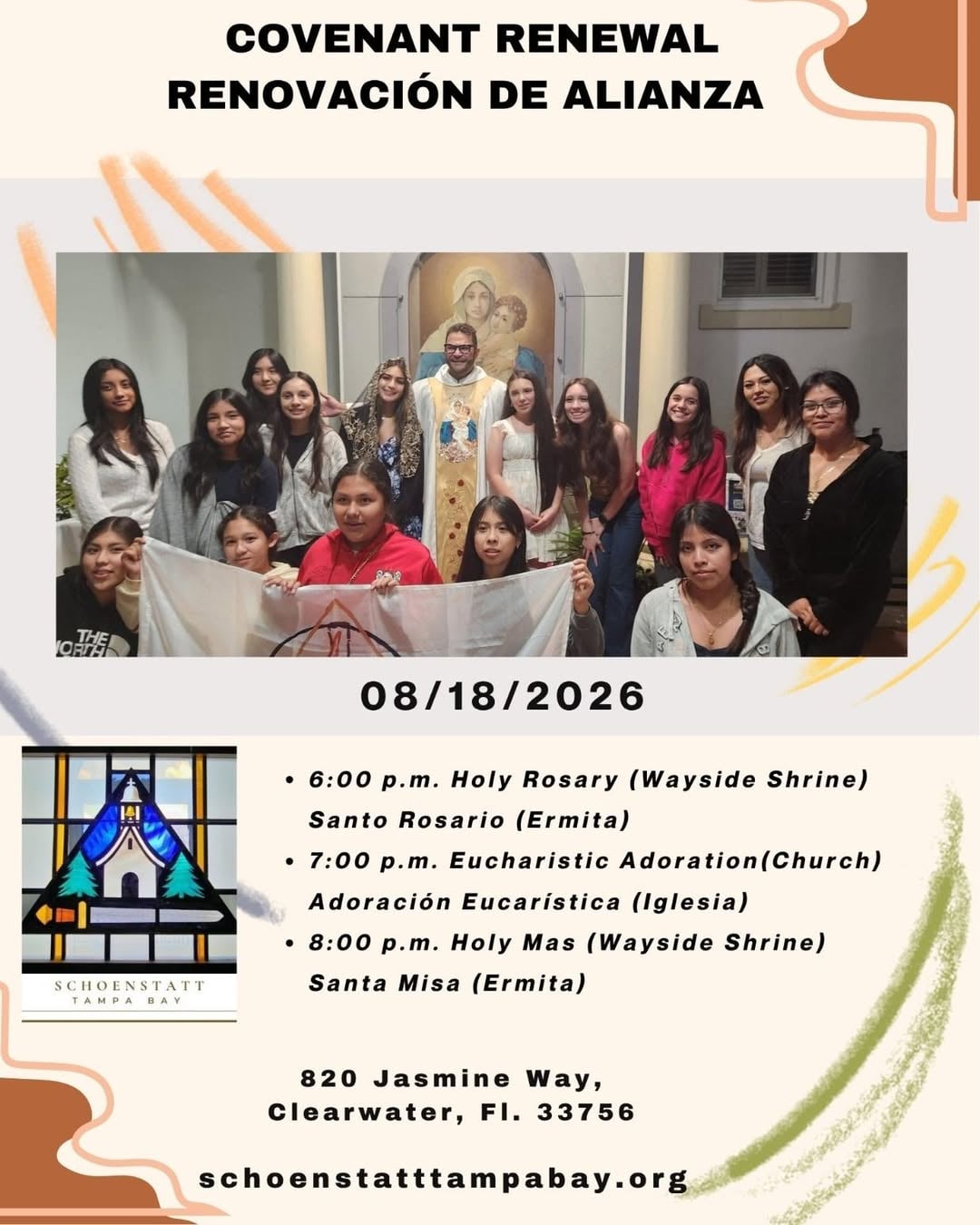 𝐂𝐨𝐯𝐞𝐧𝐚𝐧𝐭 𝐨𝐟 𝐋𝐨𝐯𝐞 𝐑𝐞𝐧𝐞𝐰𝐚𝐥 𝐌𝐚𝐬𝐬 (𝐛𝐢𝐥𝐢𝐧𝐠𝐮𝐚𝐥) - 𝐋𝐞𝐭 𝐮𝐬 𝐜𝐞𝐥𝐞𝐛𝐫𝐚𝐭𝐞 𝐚𝐬 𝐚 𝐒𝐜𝐡𝐨𝐞𝐧𝐬𝐭𝐚𝐭𝐭 𝐅𝐚