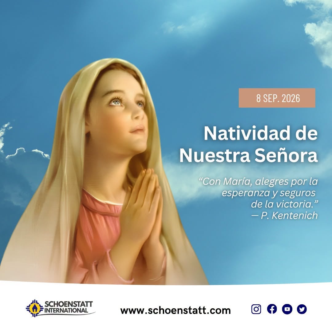 ES: Hoy celebramos el nacimiento de María, el comienzo de una historia de amor q
