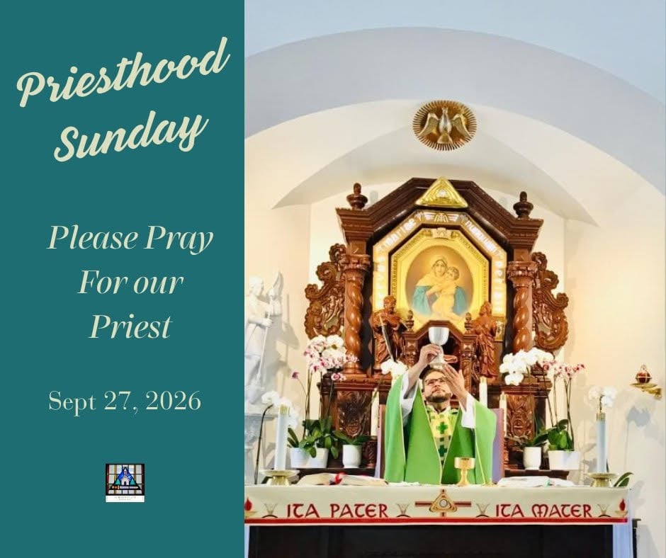 Gracious and loving God, we thank you for the gift of our priests.