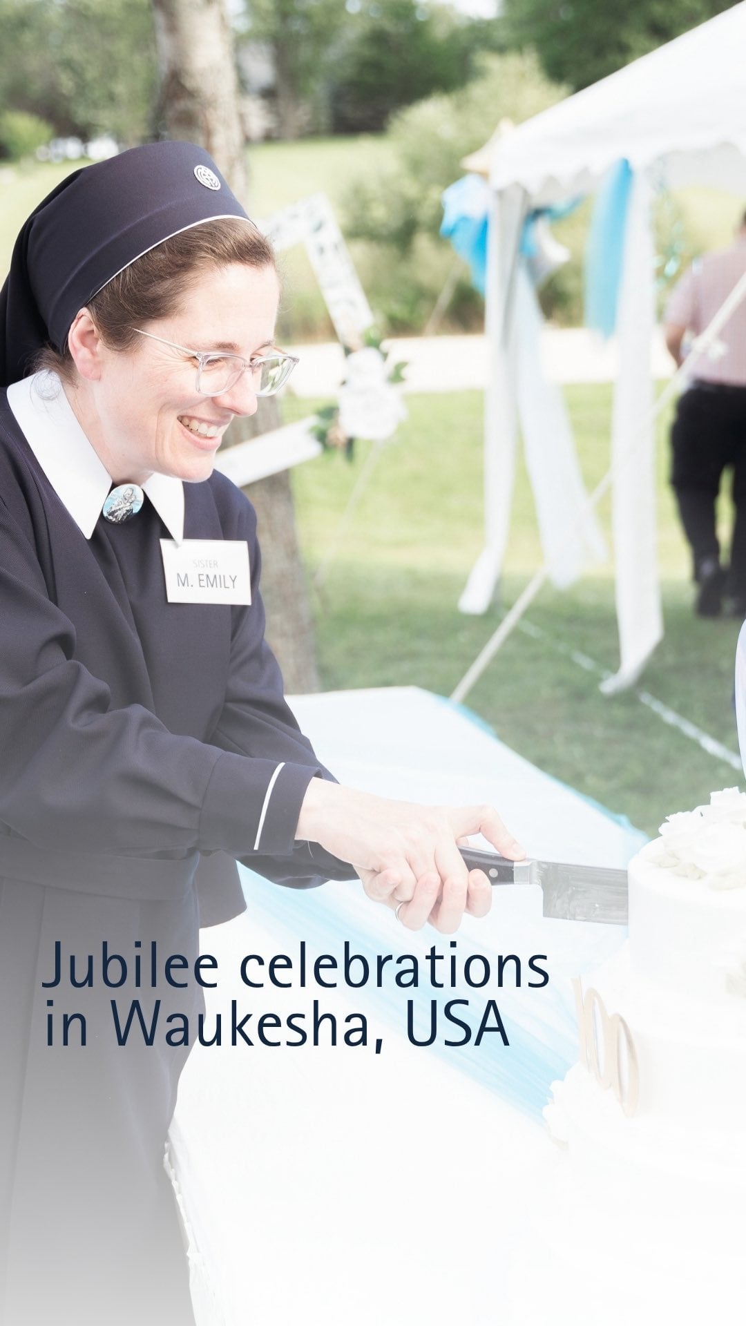 Our Sisters in Waukesha, Wisconsin, USA, celebrated our 100th jubilee with a Wee