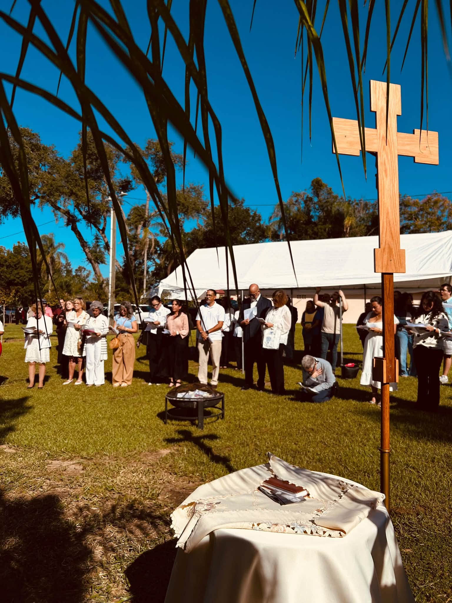 Covenant day at the Wayside Shrine in St. Rita - Dade city, Fl