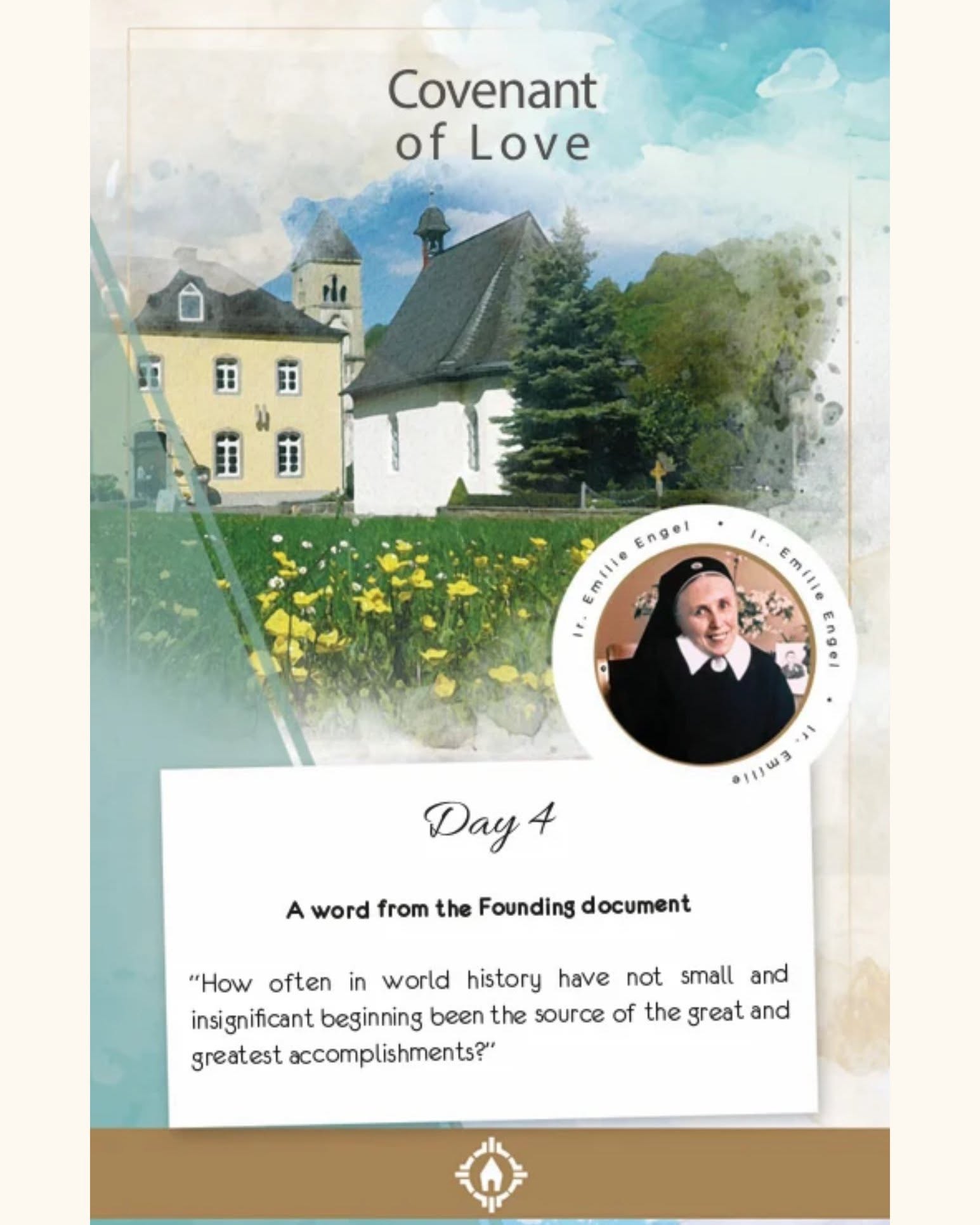 Day 4 – Novena towards the Covenant of Love Day