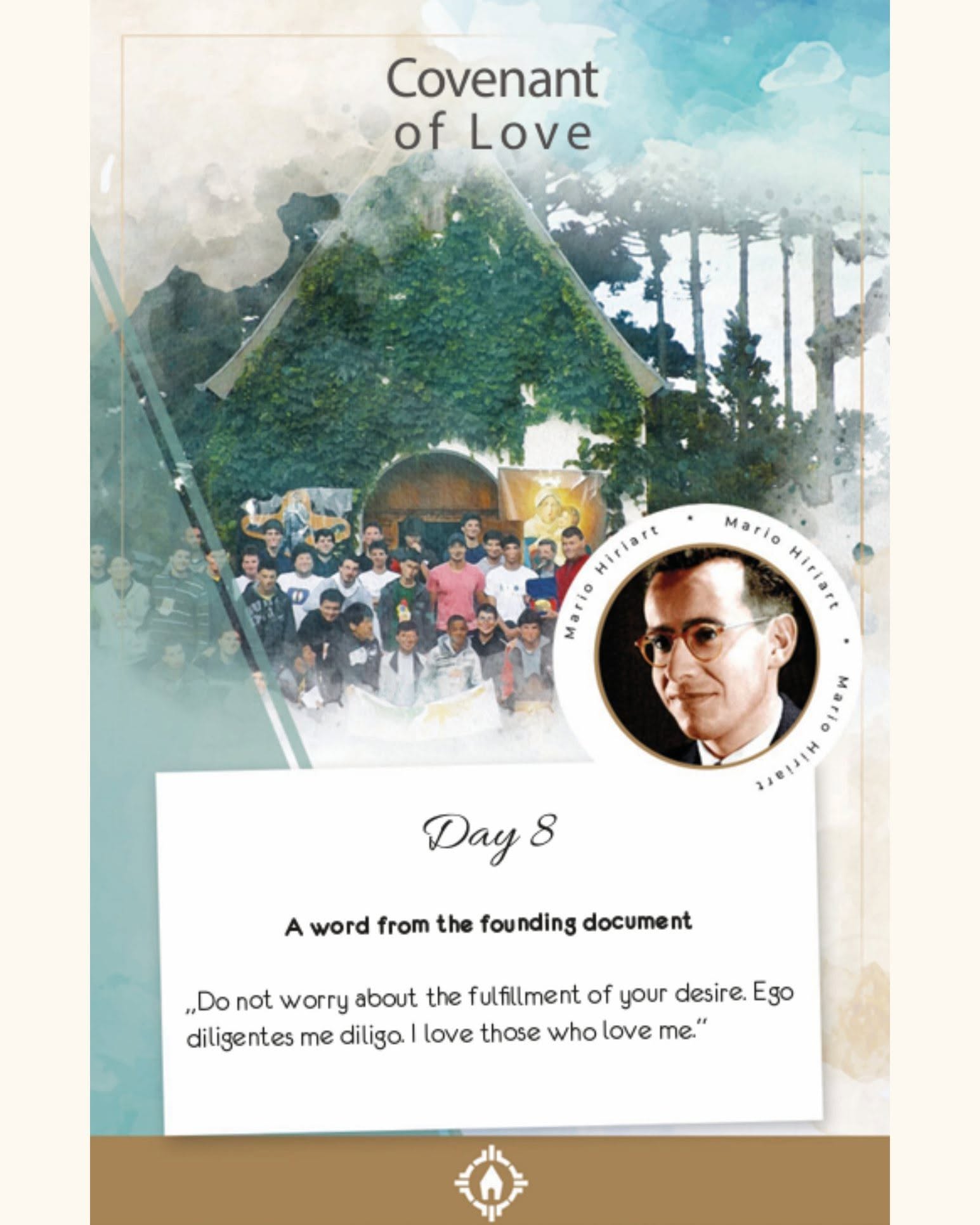 Day 8 – Novena towards the Covenant of Love Day