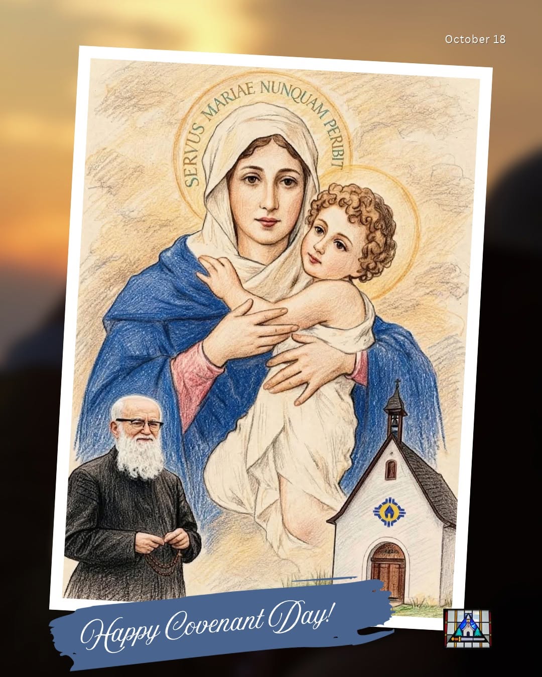 EN: Happy Covenant Day, Schoenstatt Family! Today we remember with great gratitu