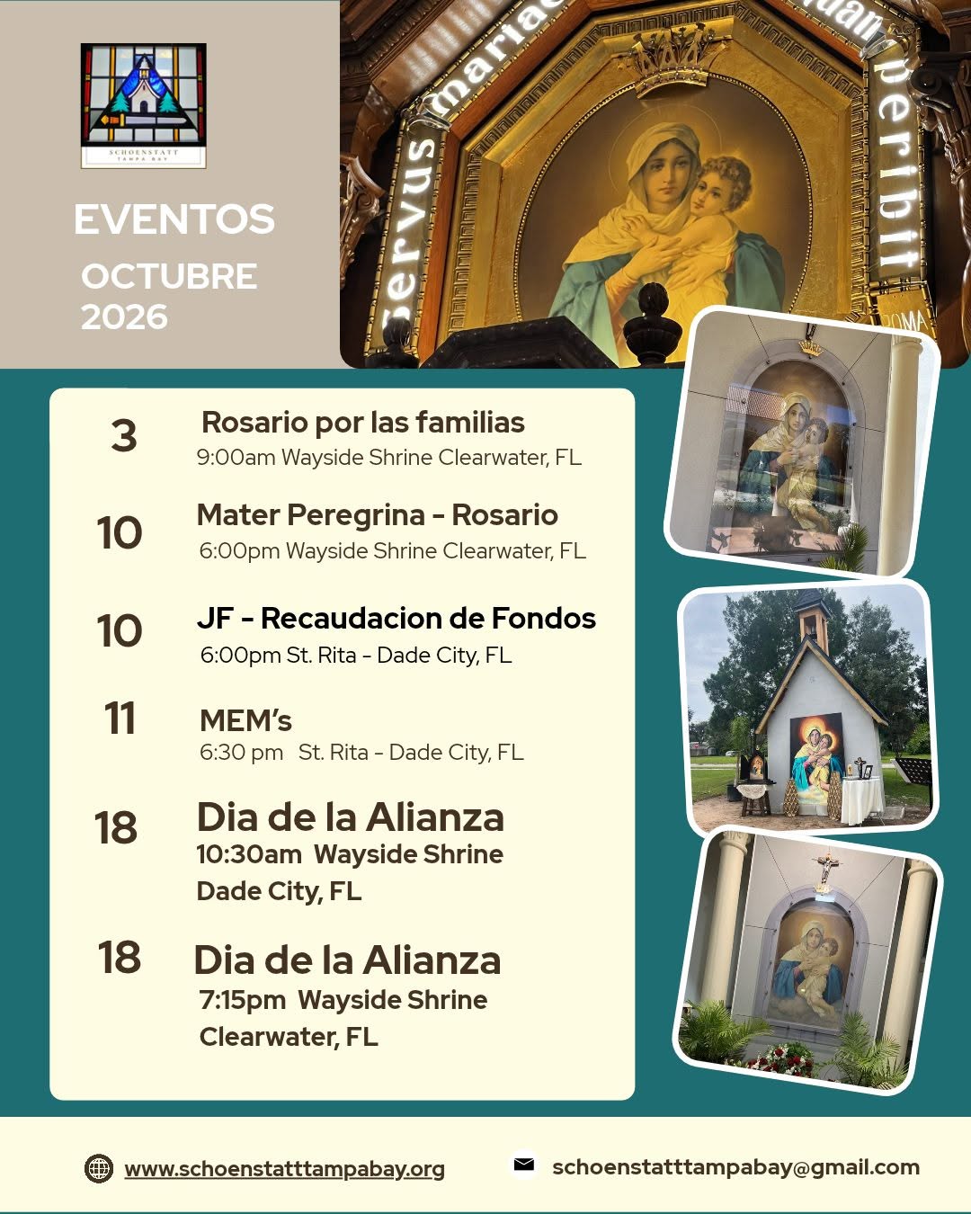 Events - Eventos October, 2026