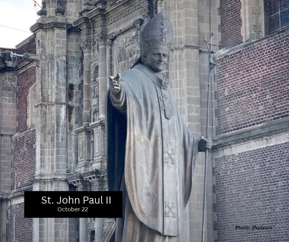 Optional Memorial of Saint John Paul II, Pope